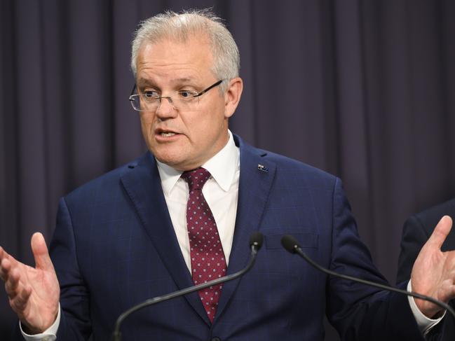 Scott Morrison never really recovered from his “I don’t hold a hose mate” comment. Picture: Rohan Thomson