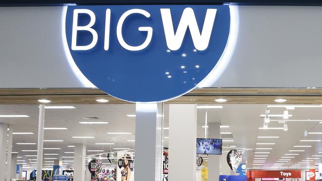 BigW is among the major chains struggling. Picture: Jerad Williams.