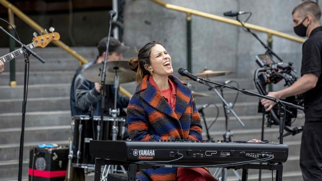 Singer Missy Higgins said her industry was one of the hardest hit. Picture: Tim Carrafa