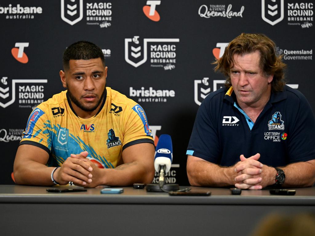 Des Hasler sounded off on the bunker’s decision after the game. Picture: NRL Imagery