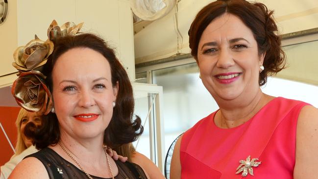 Mary Collier and Premier Annastacia Palaszczuk.