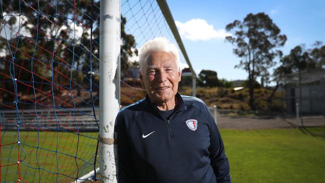 Morton led the club to five consecutive premier league trophies between 2008 and 2012 while he also won three state titles as coach. Picture: Sam Rosewarne.