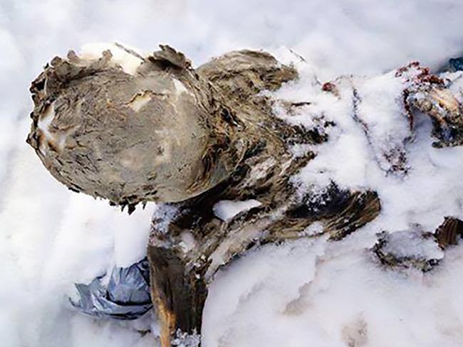 ONE TIME WEB USE ONLY - FEE APPLIES FOR REUSE -  Pic Shows: The mummified bodies of the climbers were found in 2015;The mummified bodies of three climbers who went missing 59 years ago on Mexicoâ€™s highest volcano have been recovered by an army unit.The three bodies were found on the Pico de Orizaba volcano, the highest peak in Mexico at 5,610 metres (18,405 feet) above sea level located in the states of Veracruz and Puebla.Local media report the bodies were first found in 2015 but attempts to recover the corpses had been unsuccessful until now.Jose Luis Pablo, Commander of the Escuadron 303 unit who were in charge of the rescue team, told local television channel Foro TV: "We are satisfied with achieving our mission."Poor weather conditions had initially made it difficult for the helicopter to recover the bodies, which were near the peak of the mountain, but a second recovery attempt on the same day was successful.The case made international headlines on 1st March 2015 when a group of climbers came across the mummified bodies near the peak.Luis Espinosa, an 81-year-old climber, claimed that the bodies belonged to three of his climbing buddies who were buried by an avalanche during an expedition in 1959.The three climbers were the only ones reported as missing in the avalanche and Espinosa claimed to recognise one of their shirts and a ring with one of their initials was reportedly spotted.According to Luis Espinosa the rescued bodies belong to Enrique Garcia Romero, Juan Espinosa Camargo, both of whom have living relatives, and Manuel Campos Reyes who reports suggest has no living relatives.DNA testing will now be used to officially identify the bodies, according to reports.Espinosa said: "We knew where the bodies were, in 2016 I sent a specialised expedition and we checked that there were three bodies and thanks to a ring we knew they were my three friends, because of a ring bearing the initials of Juan Espinosa Camargo."He added: "It is a relief because this feeling of not being able to  Picture: CEN/australscope