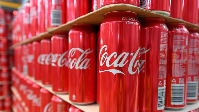 Coca-Cola has already experienced a sales drop due to a social media backlash. Picture: AAP