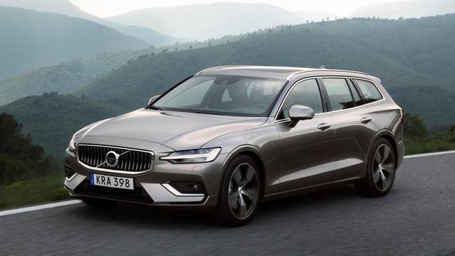 The Volvo provides all-wheel drive grip and lots of safety tech.