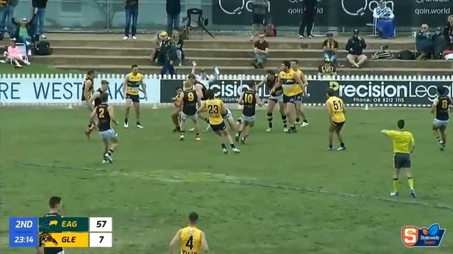 SANFL Highlights: Eagles' Lachie Jones takes a massive hanger