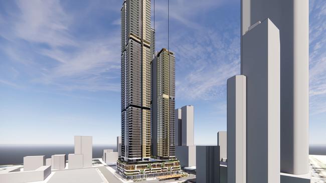 New artist impressions of Meriton’s Cypress development in Surfers Paradise.