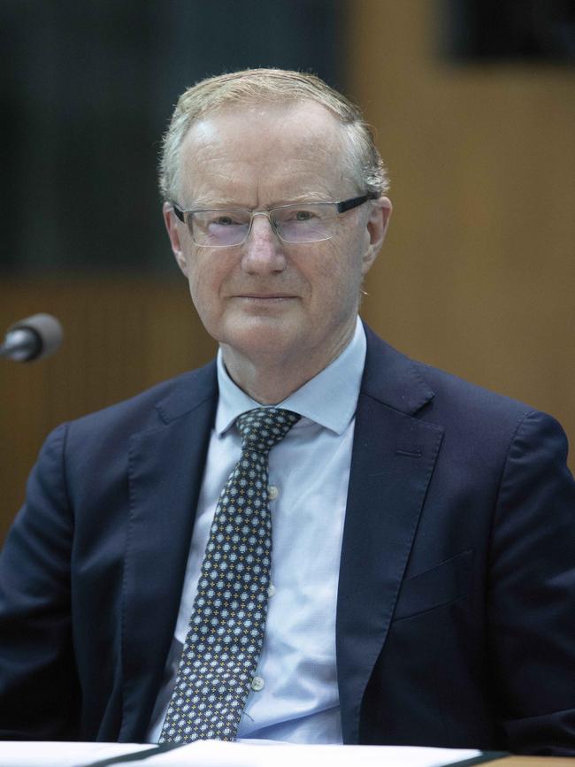 Governor of the Reserve Bank of Australia, Dr Philip Lowe. Picture: NCA NewsWire/Gary Ramage