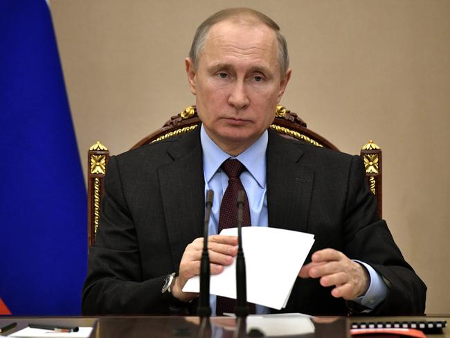 Russian President Vladimir Putin. (icture: Alexei Nikolsky/Pool Photo via AP