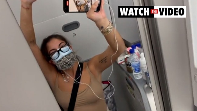 Covid-positive woman forced to isolate in plane bathroom