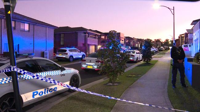 The man was shot dead while sitting in his car at Elizabeth Hills. Picture: TNV