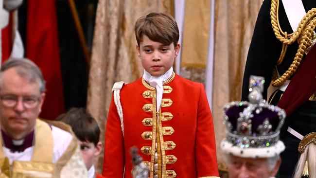 Prince George turns 10 next month. Picture: Gareth Cattermole/Pool/AFP