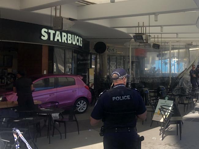 ‘Everyone was very lucky’: Customers escape serious injury as car ploughs into cafe