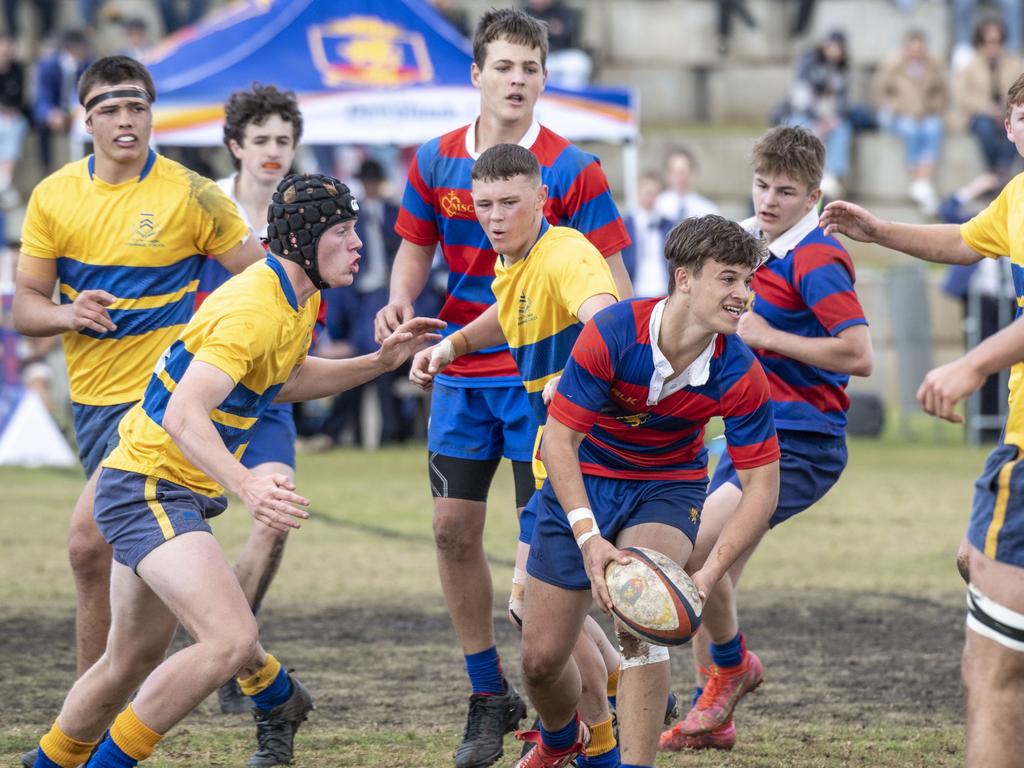 16As Downlands vs TGS. The O'Callaghan Cup played at Downlands College. Saturday, August 6, 2022. Picture: Nev Madsen.