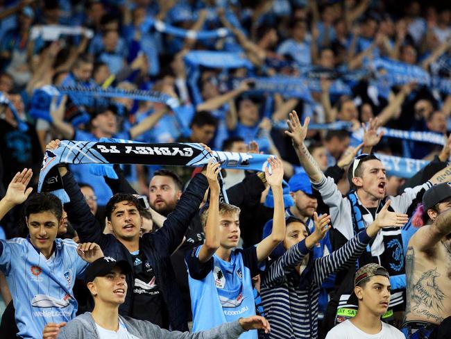 The fans of both clubs turn out in numbers for any and every Big Blue.