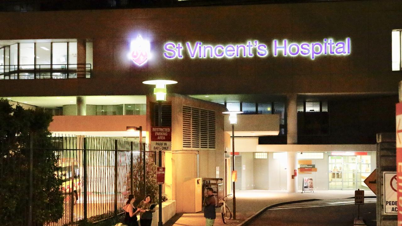 St Vincents Hospital has reported an outbreak of the potentially deadly respiratory disease tuberculosis. Picture: Steve Tyson