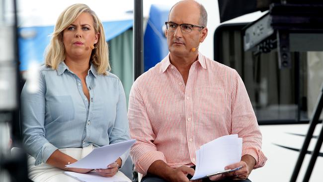 Samantha Armytage and David Koch.