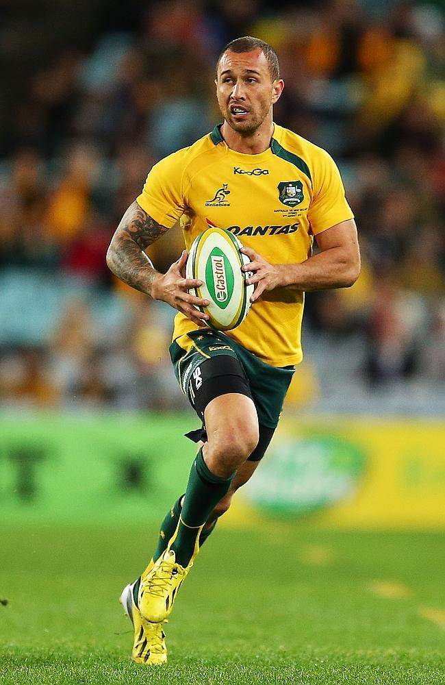 Quade Cooper starred for the Wallabies at the end of last year but his form has been patchy for the Reds in 2014.