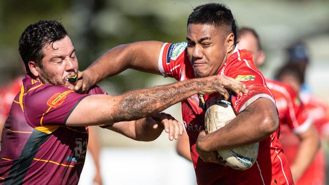 Eagles backrower Exodus Semeatu. Pics by Julian Andrews.