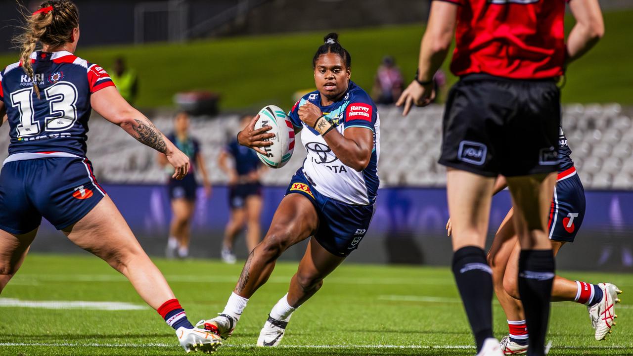 North Queensland Cowboys NRLW player Sareka Mooka. Picture: North Queensland Cowboys.