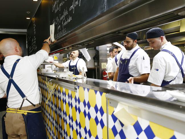 Inside Otto at Wolloomooloo. Picture: John Appleyard