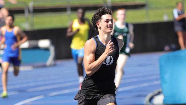 NSW All Schools athlete Lachlan Herbert. Picture: David Tarbotton