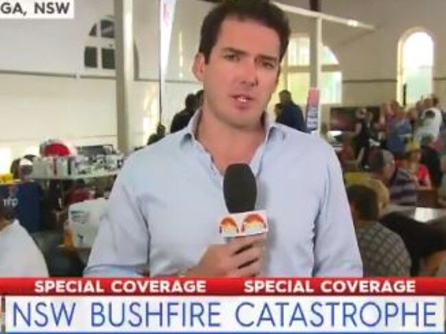 Peter Stefanovic is still out covering the bushfires. Picture: Supplied