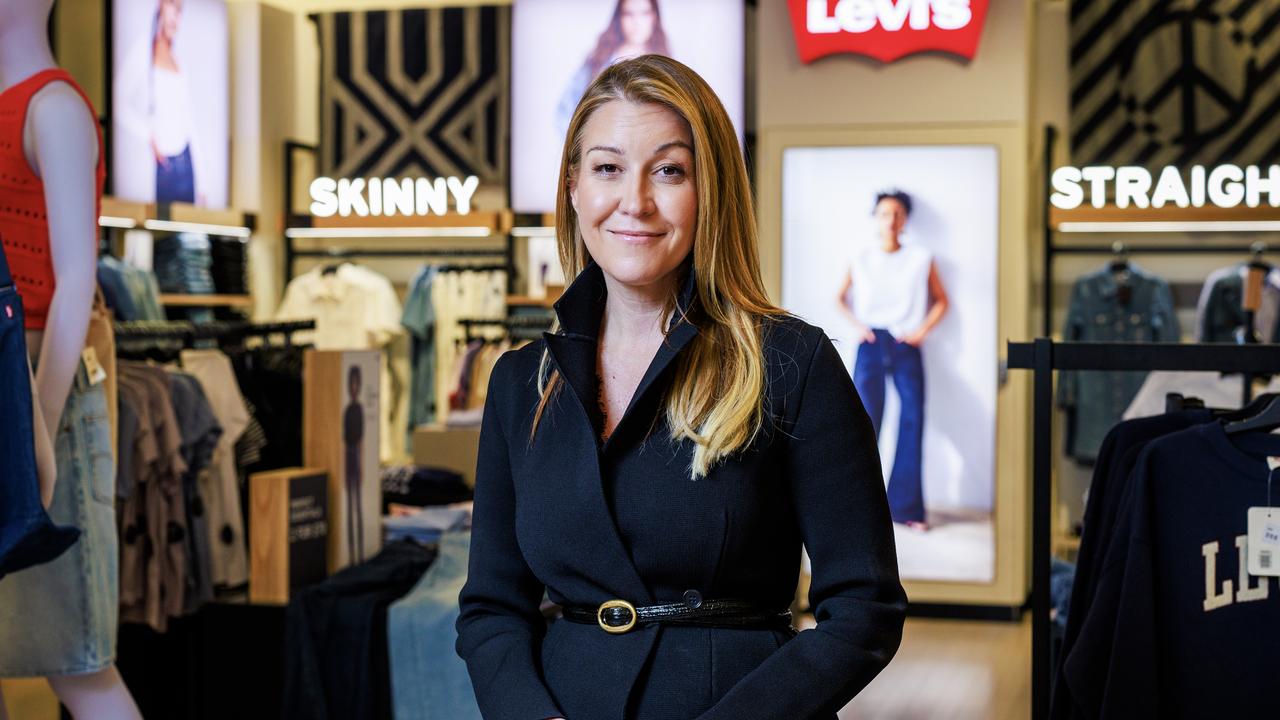 Myer executive chair Olivia Wirth says it’s “day zero” for the integration of the apparel brands business bought from Premier Investments. Picture: Aaron Francis