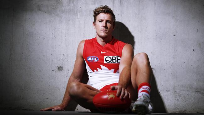 Sydney Swans star Luke Parker is again a co-captain for 2021 Picture: Sam Ruttyn