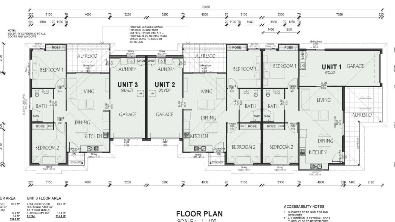 Three two-bedroom units have been approved to be built at 1 Kelvyn Street, Kingaroy.