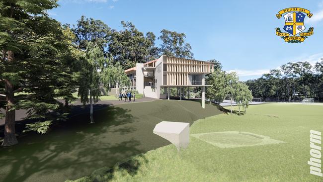 Artist's impression of how the new primary building could look.