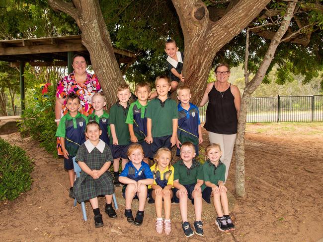 My First Year 2023: Fairview Heights State School Prep students of P1K, February 2023. Picture: Bev Lacey