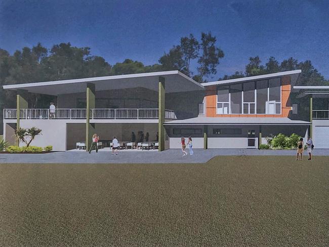 VISION: Architectural rendering of the redeveloped Brunswick Heads Surf Club. The state government will be investing $3.8million into the new facility.