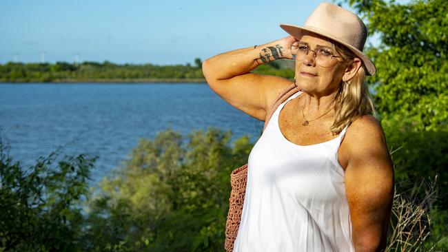 Shandee Blackburn’s mother, Vicki, in Mackay on Tuesday, says the coronial investigation will benefit all families affected by failings at the forensics lab. Picture: Daryl Wright.