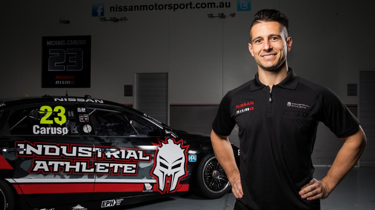 Michael Caruso's No. 23 Nissan will wear Industrial Athlete colours at the OTR SuperSprint — The Bend. Pic: Nissan Motorsport