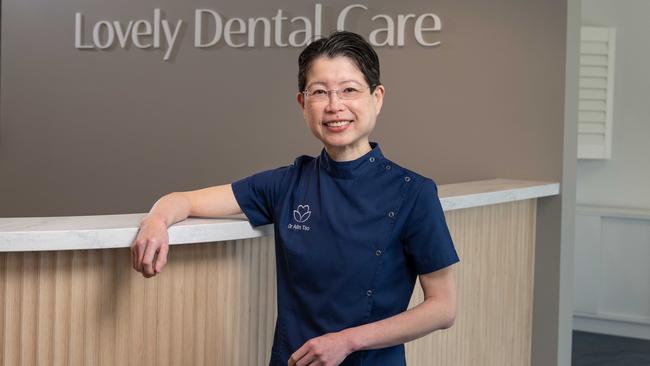 Dr Ailin Teo of Lovely Dental Care was crowned Geelong's best dentist with 157 votes. Picture: Brad Fleet