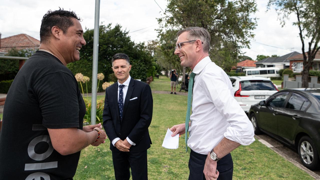 NSW Premier Dominic Perrottet made the announcement in Padstow on Friday. Picture: NCA NewsWire/ Pool/ Flavio Brancaleone