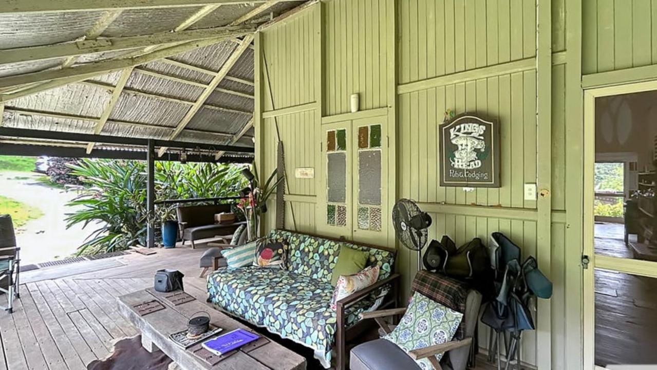 Wide verandas offer stunning views