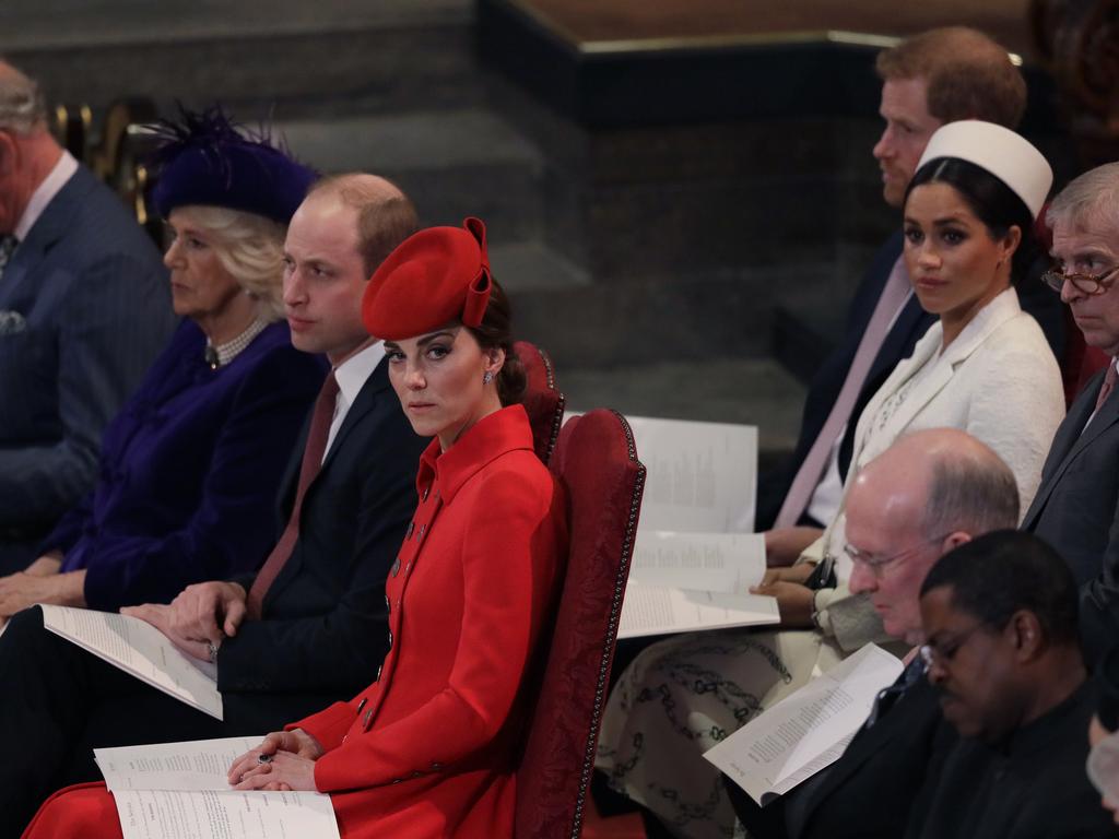 The whole second row of last year's Commonwealth Day service is now gone – and it all could have been prevented. Picture: Kirsty Wigglesworth/WPA Pool/Getty Images