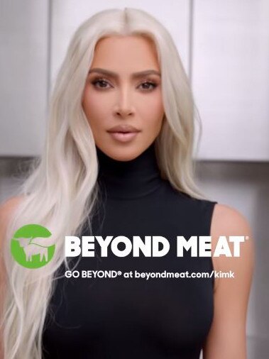 Kim Kardashian has just announced she’s the new ‘chief taste consultant’ for Beyond Meat. Picture: Instagram/KimKardashian