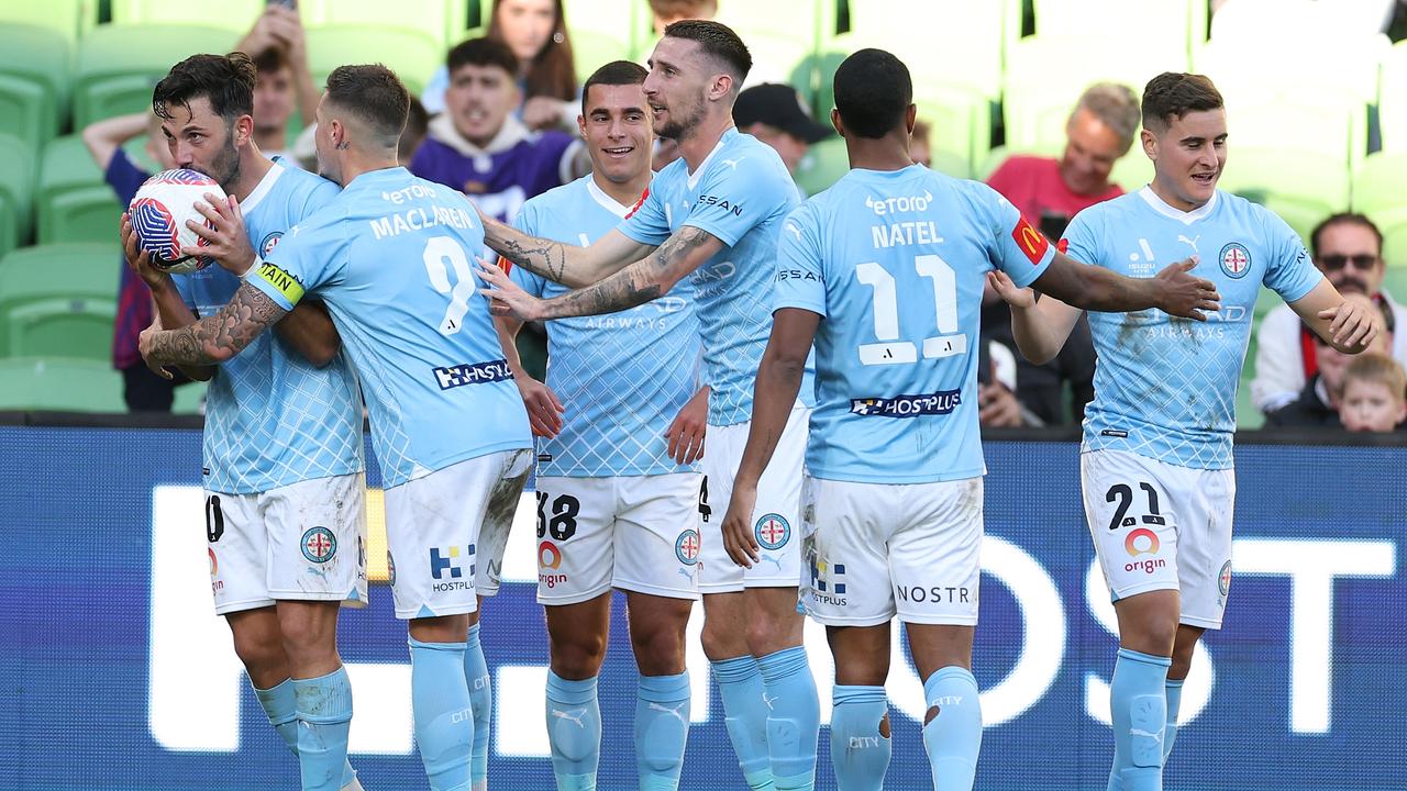 Melbourne City bring hot form into their clash against Western Sydney. Picture: Robert Cianflone/Getty Images