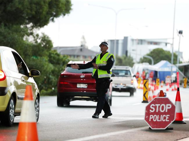 The Premier has been tough on the Queensland border Picture: NIGEL HALLETT