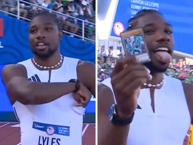 Lyles pulls out his secret weapon at the US trials.