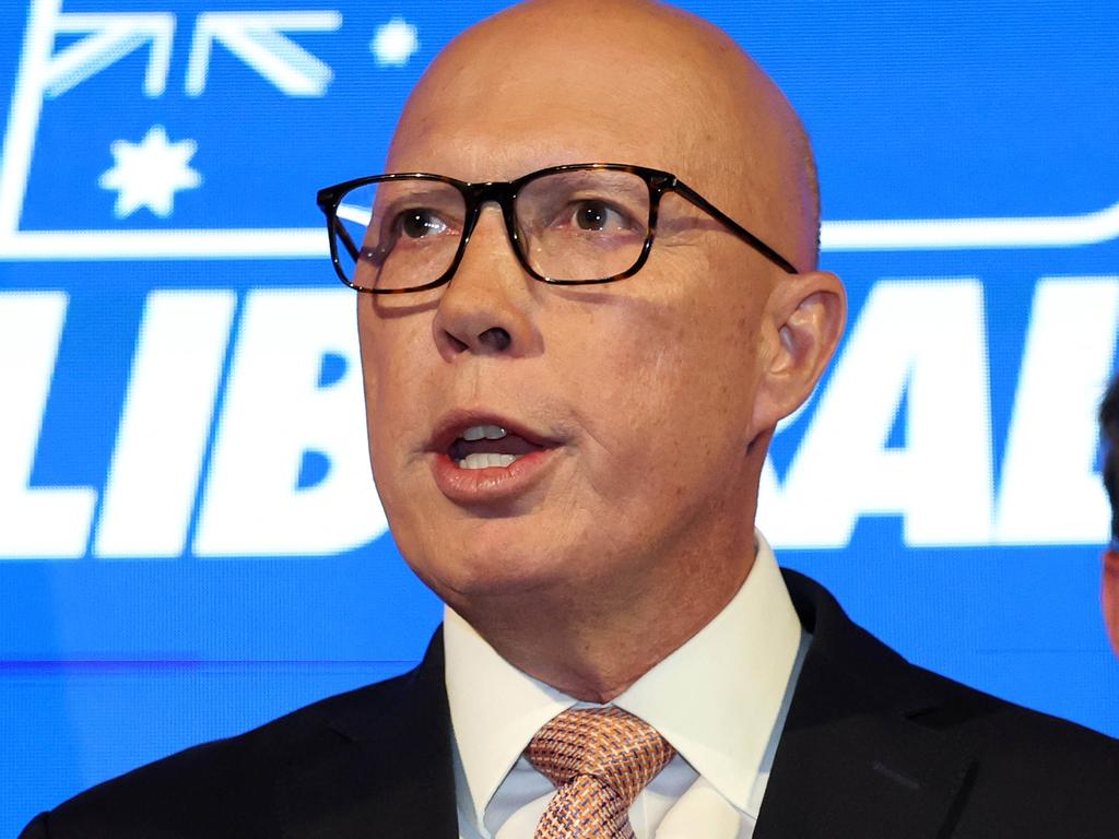 zNCA 2025 FEDERAL ELECTION LIBERAL BUS - 03/05/2025: Pictured is Leader of the Opposition Peter Dutton while on the 2025 federal election campaign as it comes to a conclusion at the W Hotel in Brisbane. Peter Dutton arrives at the official LNP Election night function. Picture: Adam Head / NewsWire