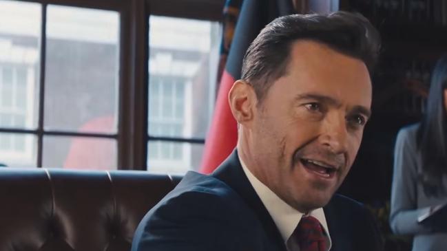 Hugh Jackman plays the prime minister in the Tourism Australia ad.