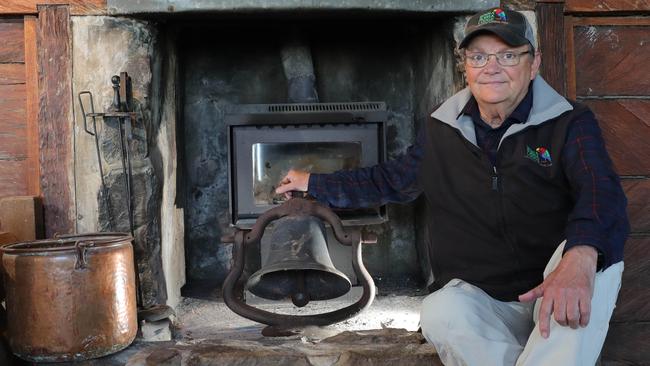 Binna Burra Lodge reopens tomorrow,Chairman Steven Noakes in the Grooms Cottage.. Picture Glenn Hampson