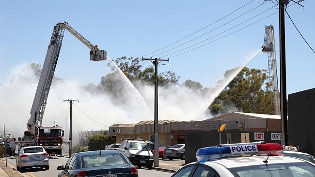 Fire in ex-AFL player's hair salon