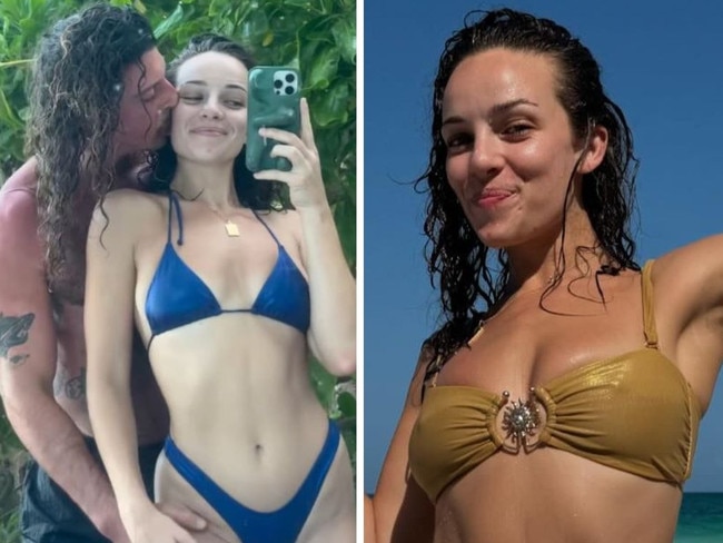 Abbie Chatfield responds to fans concerned by loved-up holiday photos. Picture: Instagram/AbbieChatfield