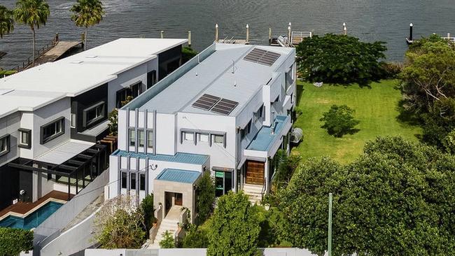 This property at 22 Quay St, Bulimba, was one of the biggest sales of the financial year in Brisbane.