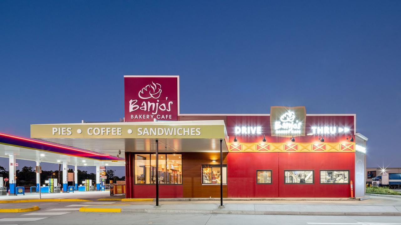 A Banjo's bakery cafe drive-thru built in 2019 by Hutchinsons Builders at Darra, Brisbane.